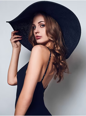 Rounded Red Hat